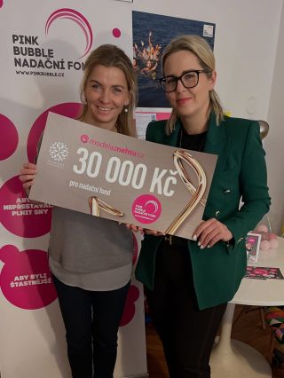Nadaci @pinkbubble.cz jsme darovali 30 000 Kč, na kterou jste vy přispěli svou účastí na kurzu „Krátké nehty jinak“ pod...